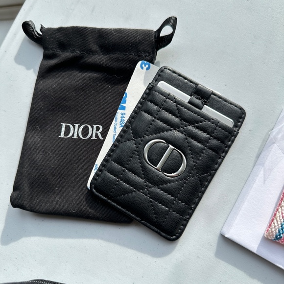 Christian Dior Cosmetics Beauty Gift Set Bundle Mirror Pouch Key Chain Scrunchie - Picture 2 of 9